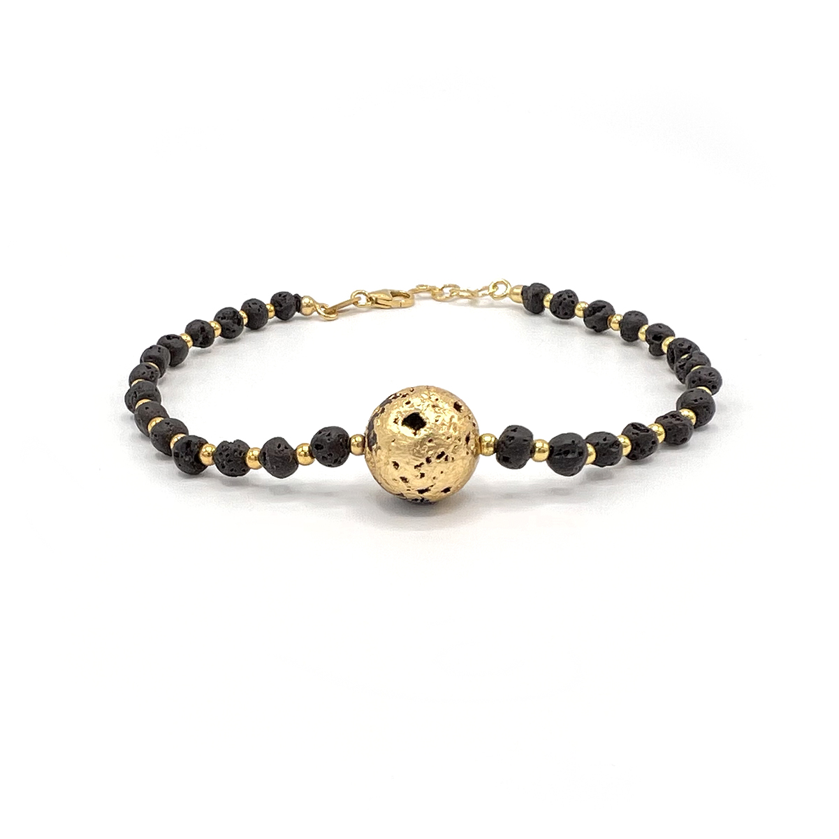 Bracciale In Pietra Lavica: Stabilità E Coraggio - Foto 9